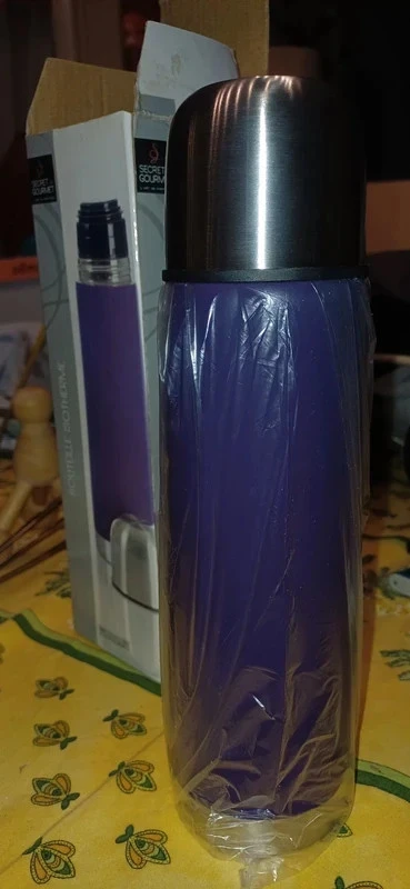 Garrafa térmica nova violeta em aço inoxidável – photo 6